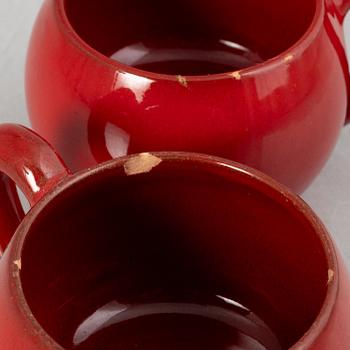 Charles Voltz, dinner service, Vallauris, France, 1960s/1970s (31 pieces).