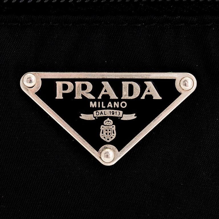 Prada, A nylon bag.