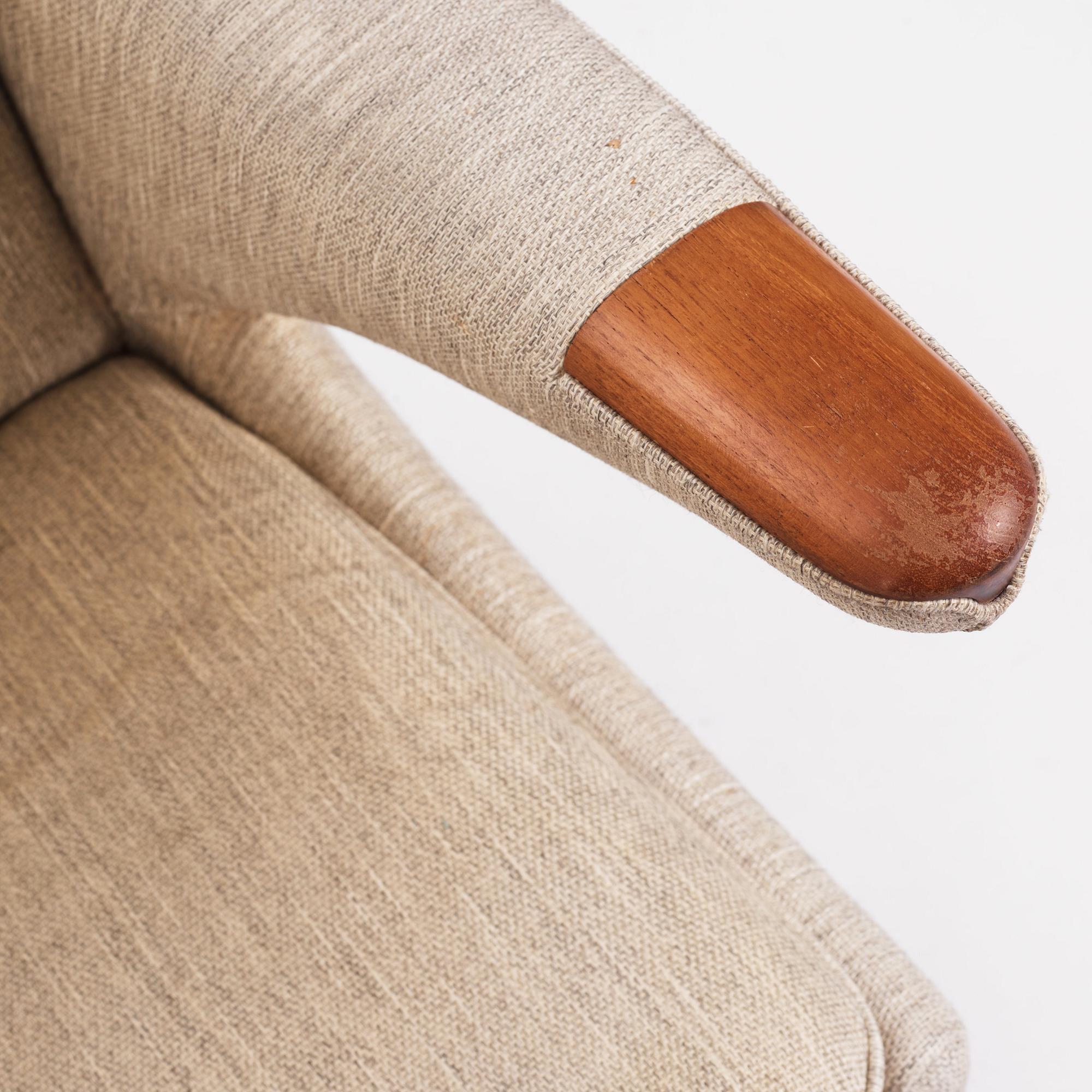 Hans J. Wegner, fåtölj, "Bamse", AP-stolen, Danmark 1950-60-tal.