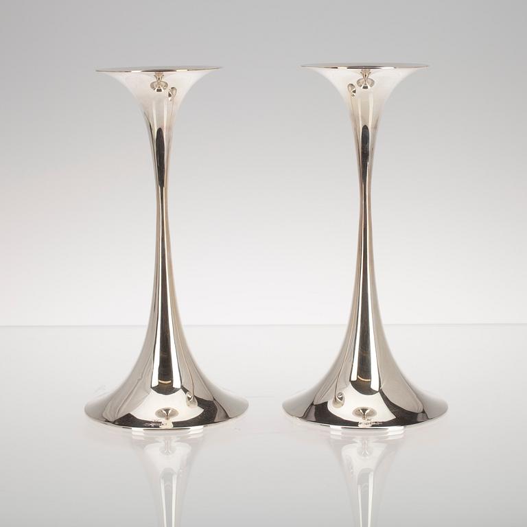 Tapio Wirkkala, A PAIR OF CANDLESTICKS.