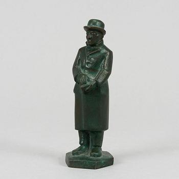 A signed Arvid Källström bronze sculputre.