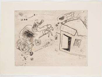 MARC CHAGALL, 71 st etsningar ur upplagan om 285 exemplar på Arches/MBM/J. Perrigot-papper, 1923-1948.