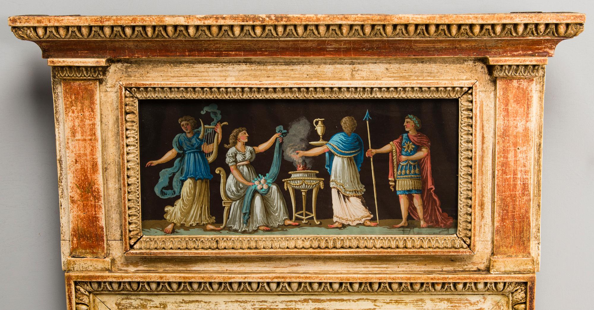SPEGEL, gustaviansk, 1700-talets slut.