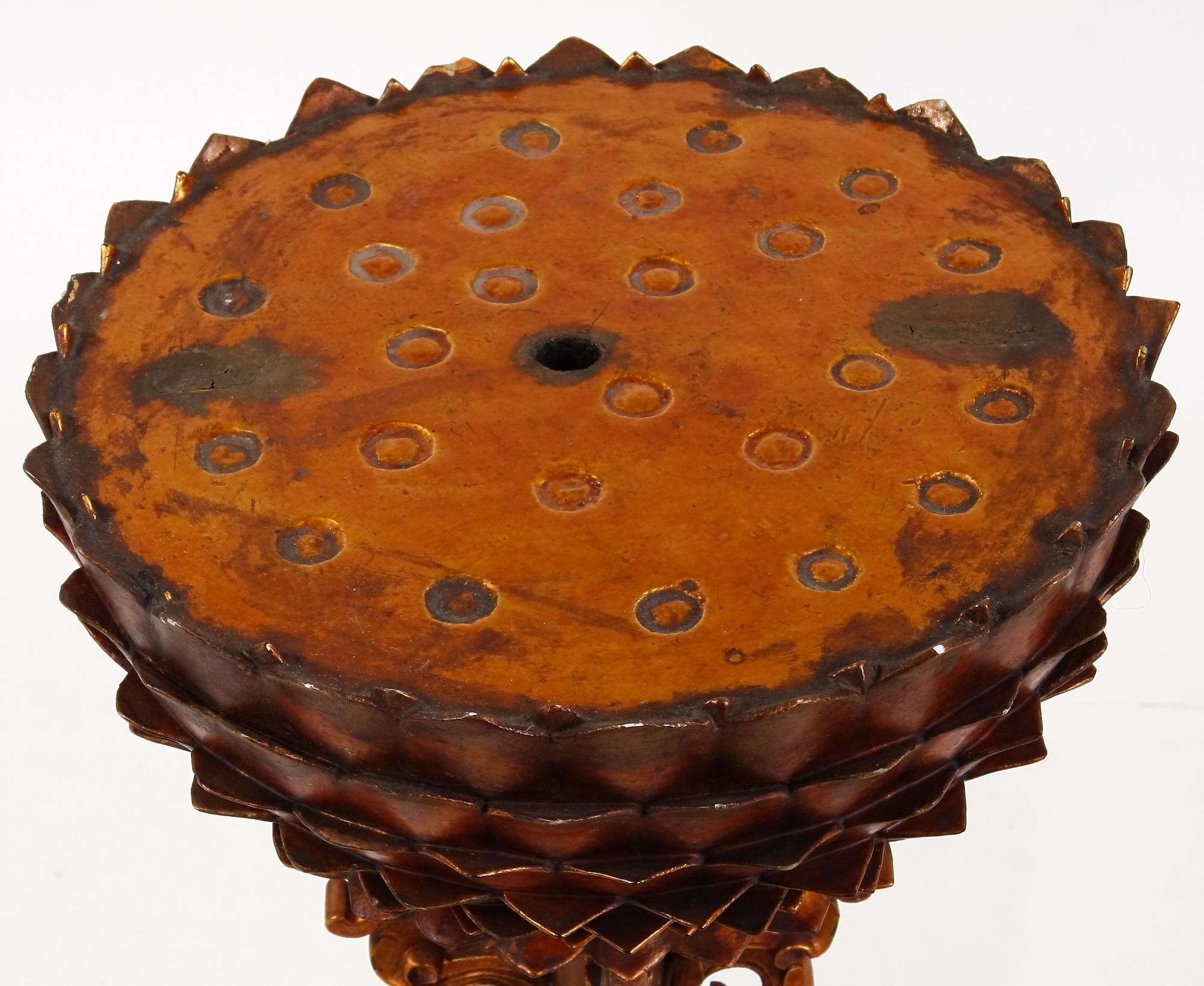 PIEDESTAL, trä, orientalisk.