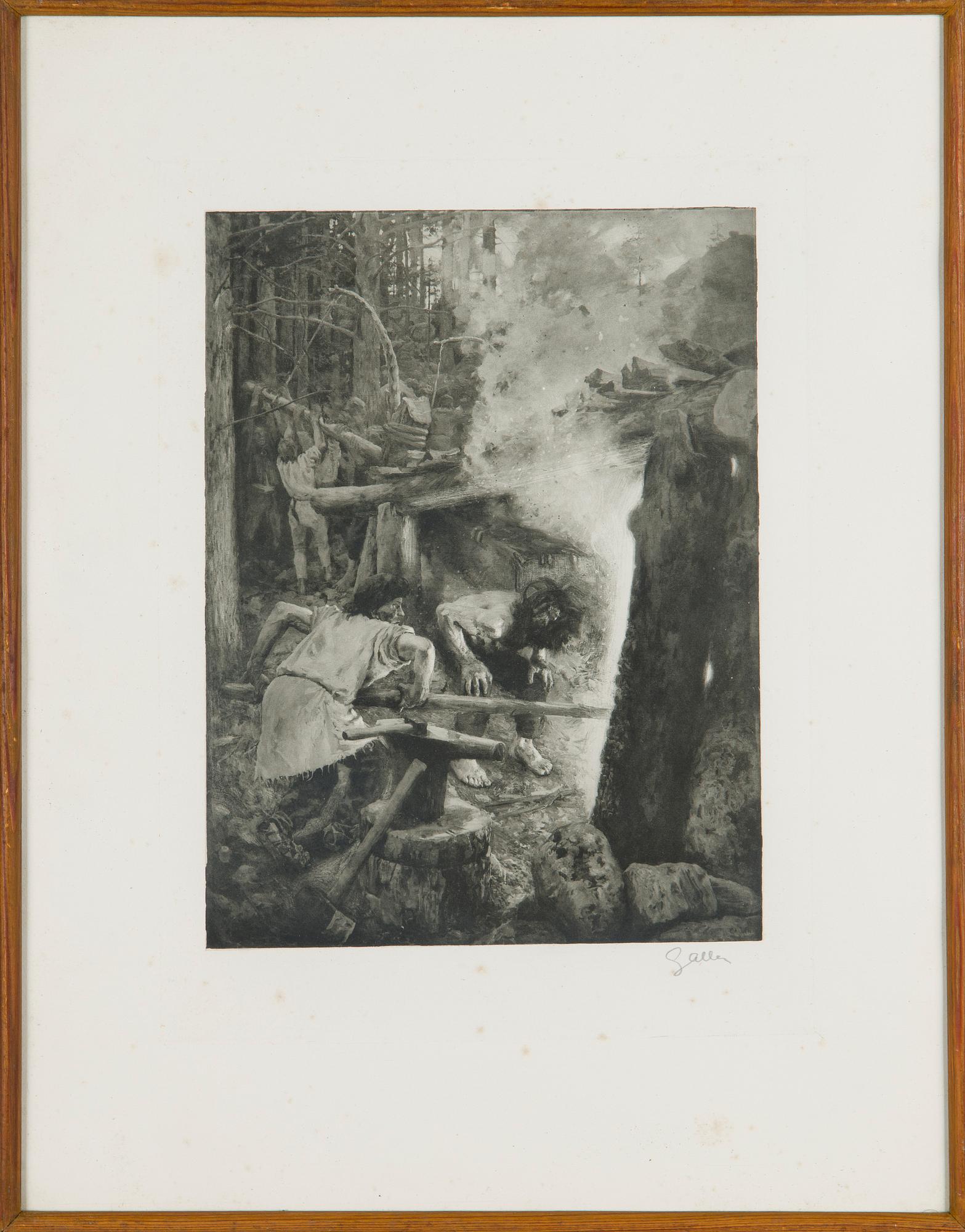 Akseli Gallen-Kallela, The Forging of the Sampo.