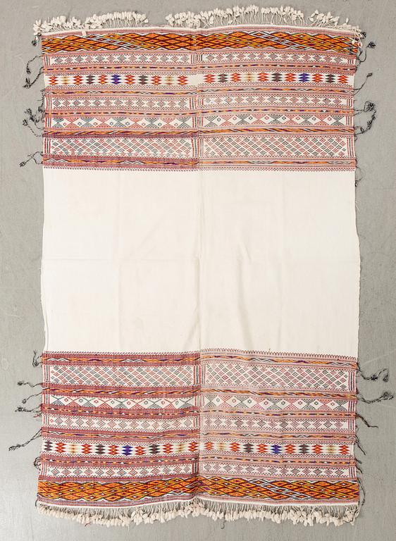 Woven Kelim Nader old/semi-antique two joined panels approx. 172x122 cm.