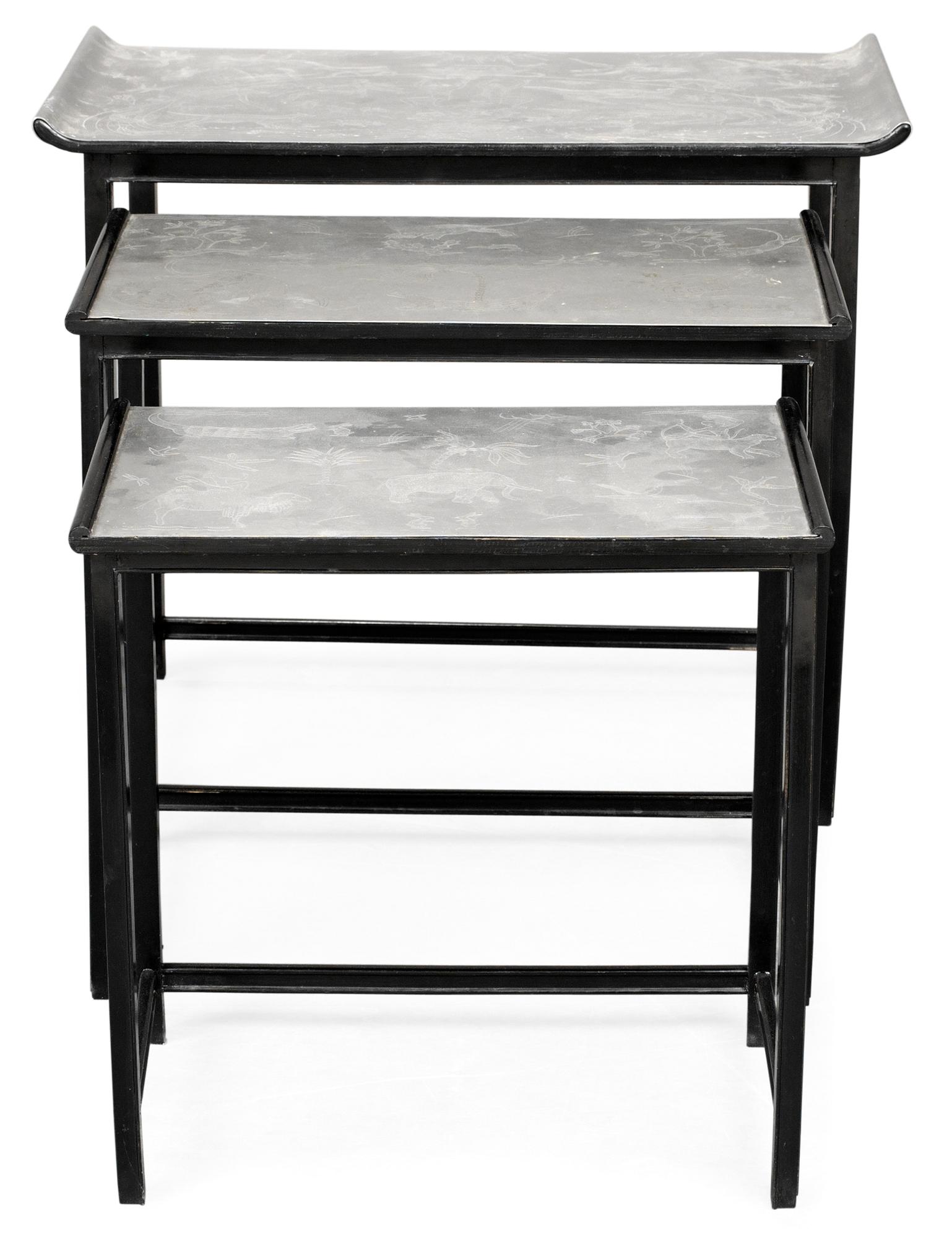 Nils Fougstedt, a set of tables, Firma Svenskt Tenn 1929.