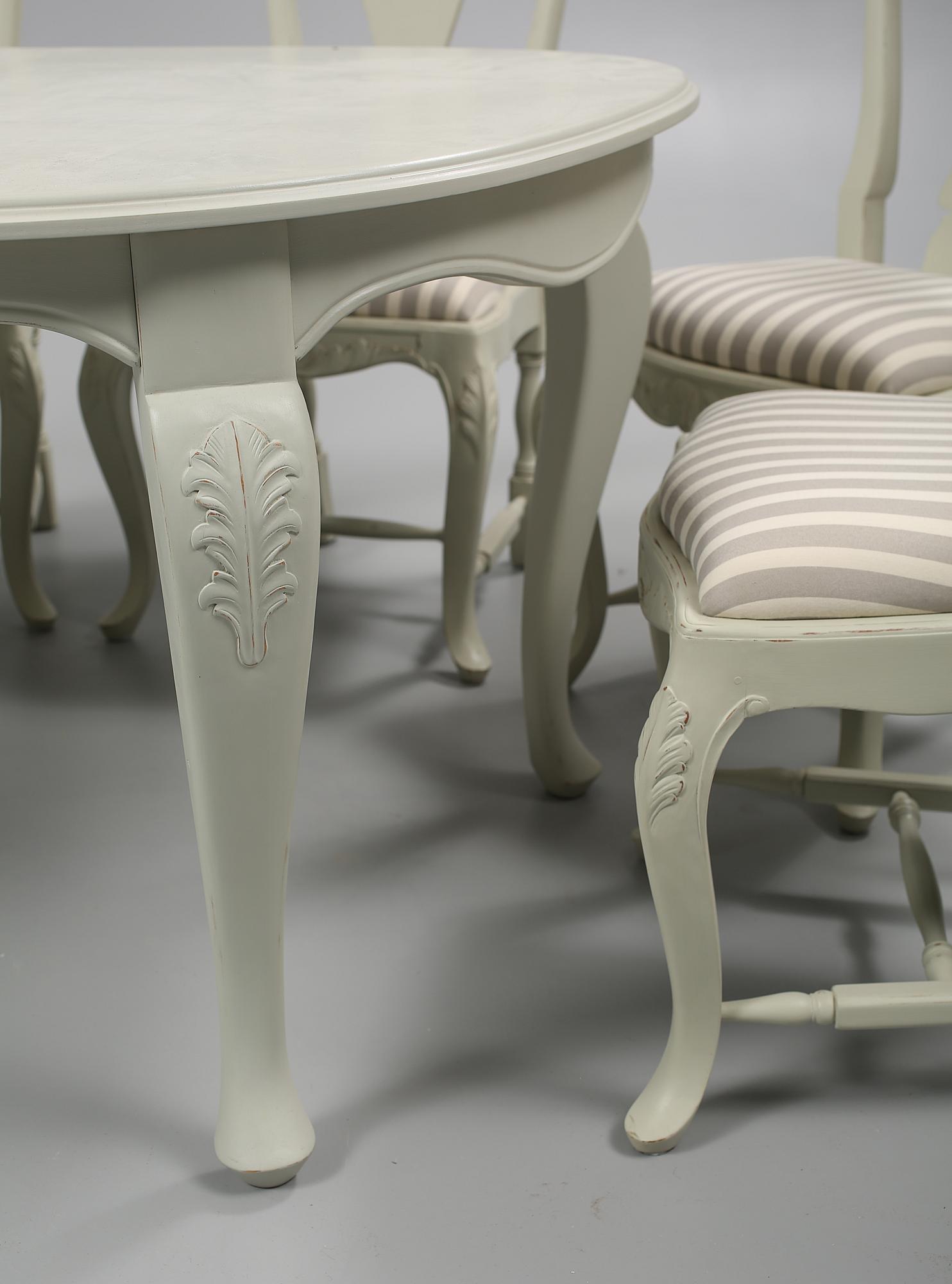 MATGRUPP, 7 delar, rokokostil, 2000-tal.