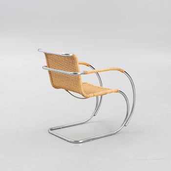 Ludwig Mies van der Rohe, karmstol, "MR20", Thonet.