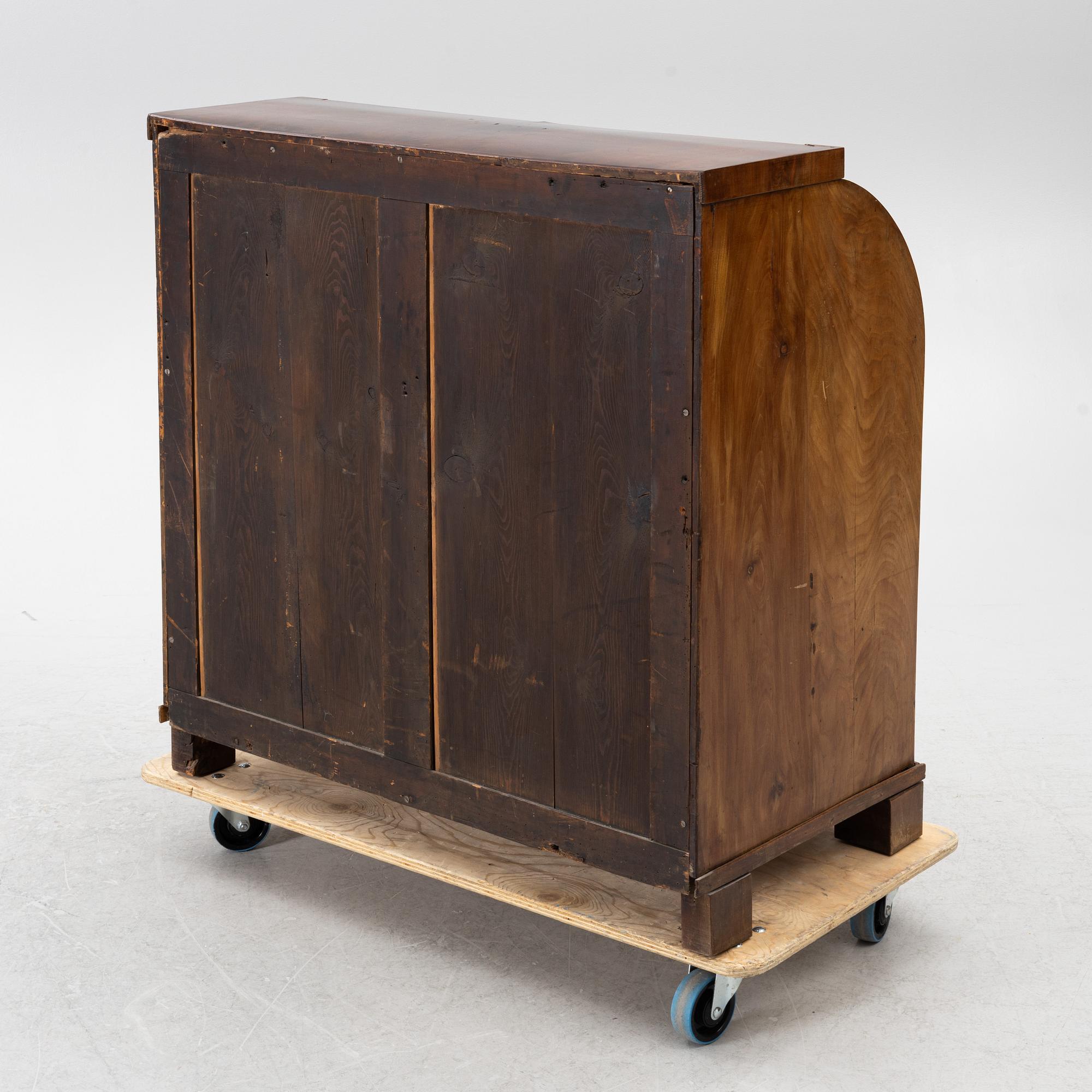 Roll-top desk, Empire, first half of the 19th century.