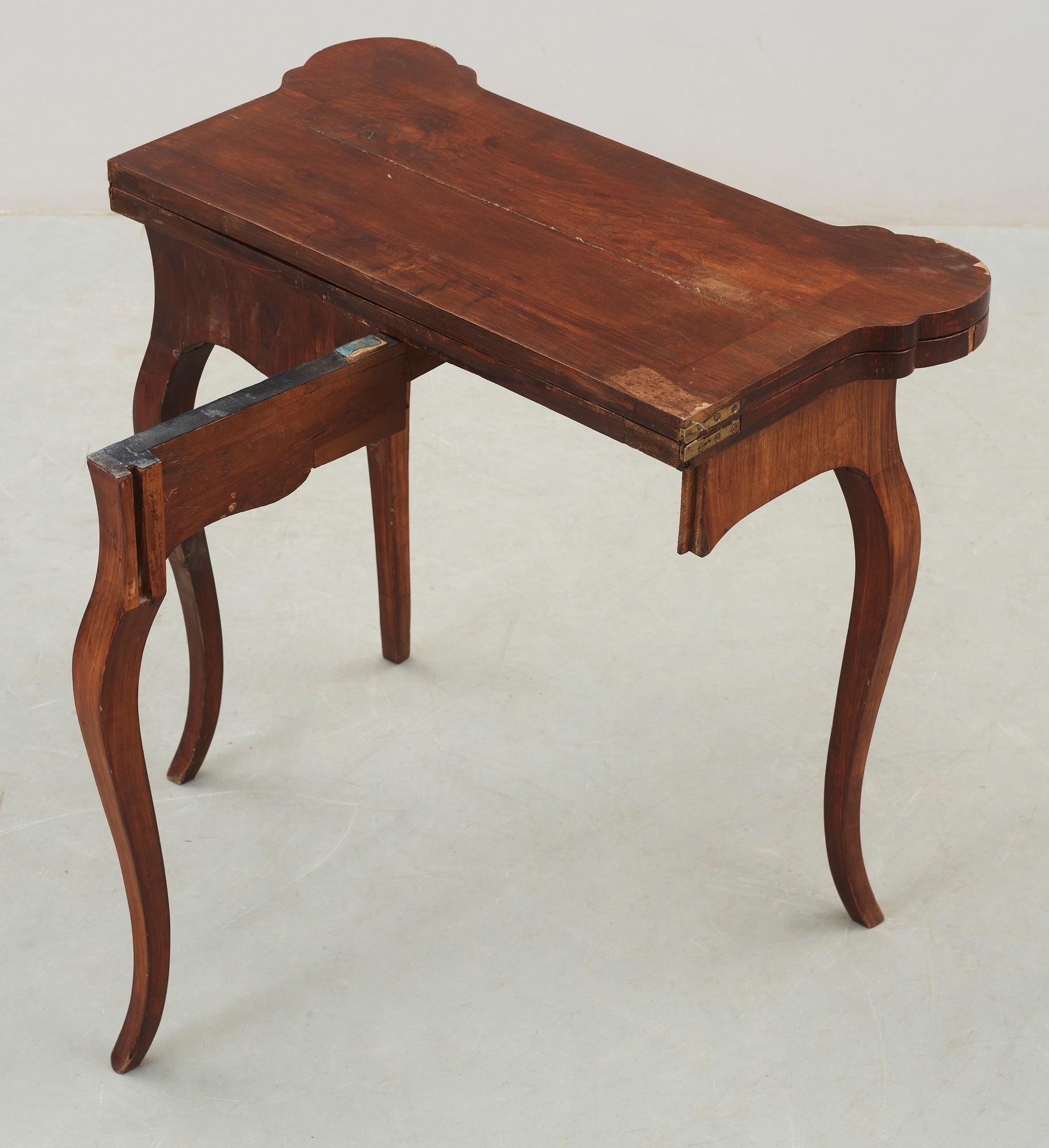 SPELBORD, rokoko, Sverige, 1700-tal.