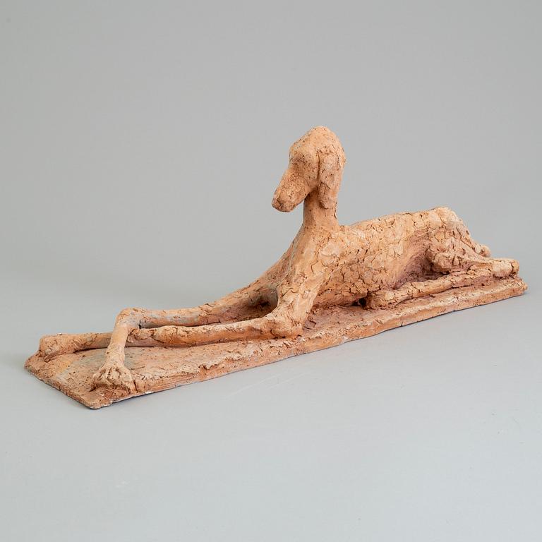 ASMUND ARLE, Skulptur, terracotta, signerad Asmund Arle och daterad 1952.