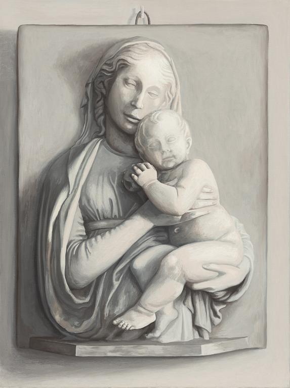 Therese Wigzell, "Madonna (Ljuskysst panna)".