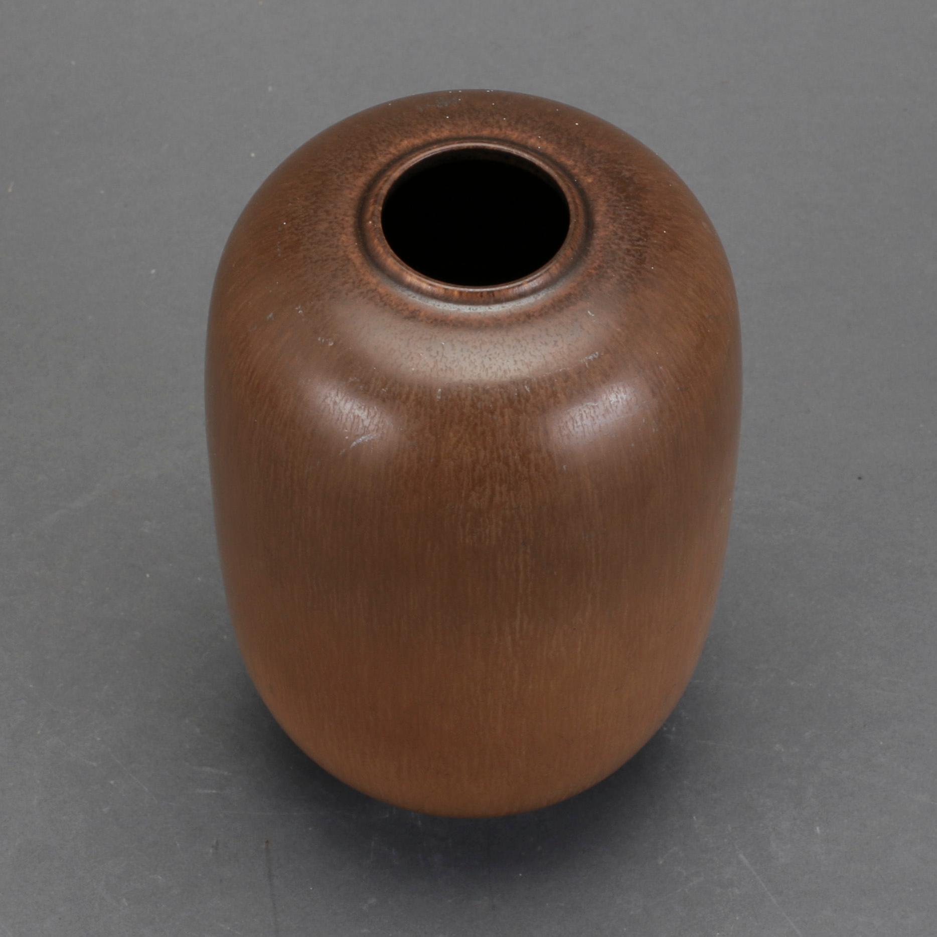 VAS, Berndt Friberg, Gustavsberg studio, 1956. Stengods.