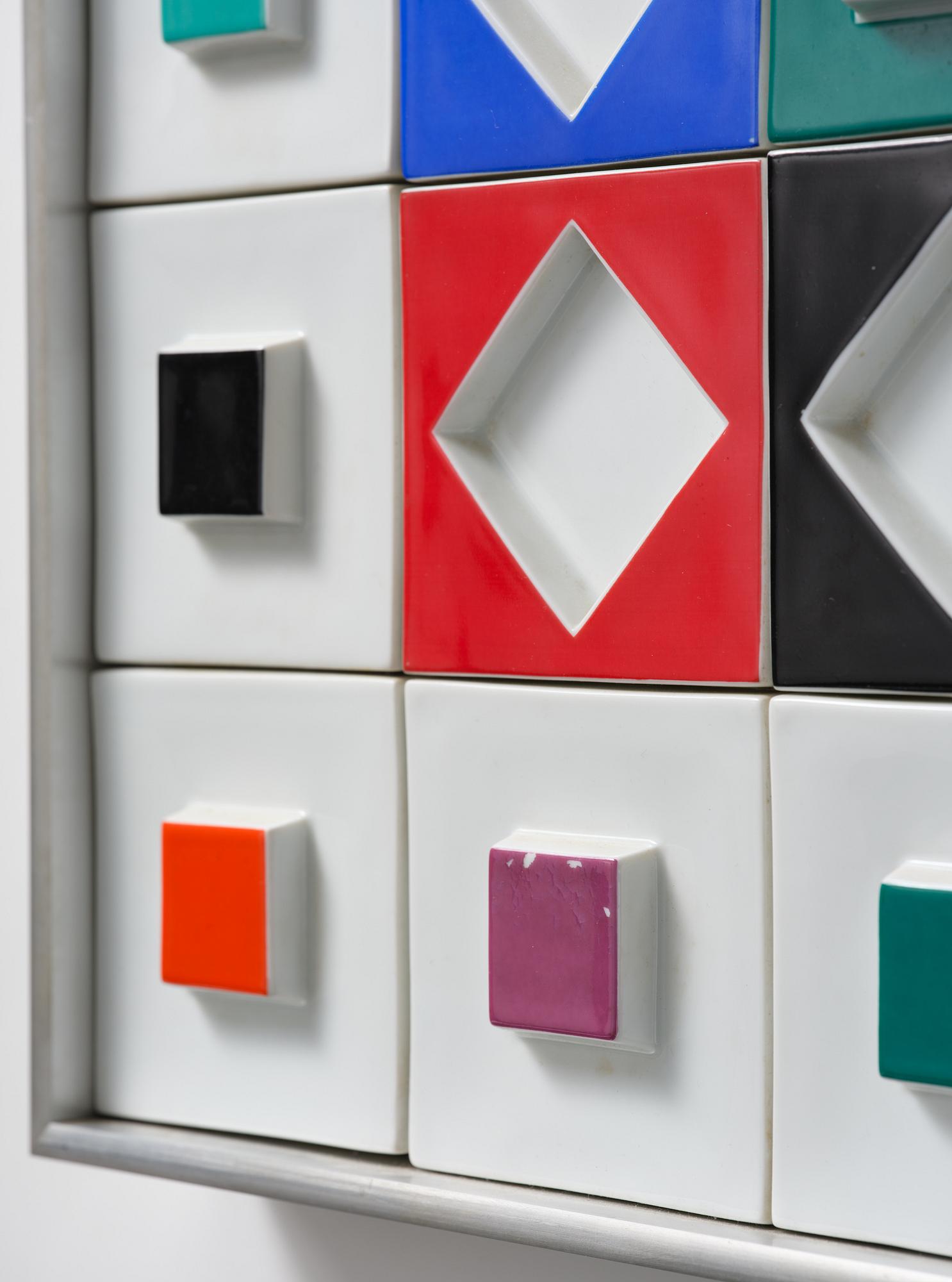 Victor Vasarely, relief, Rosenthal Studio Linie, Tyskland.