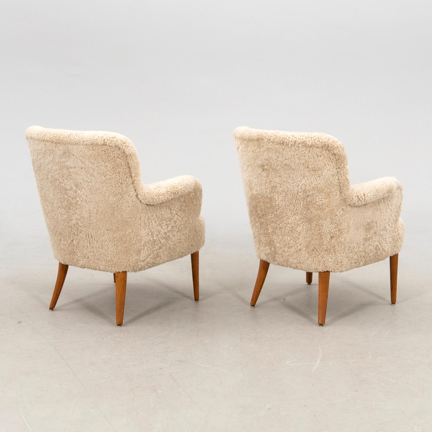 Fåtöljer ett par 1940-tal.