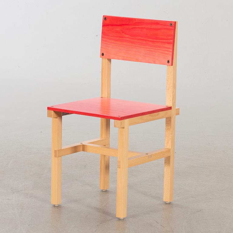 FREDRIK PAULSEN, "Röhsska"Designbaren, stol, Blå Station 2020, Stol 64/102.