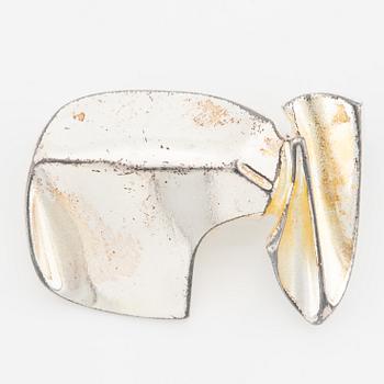 Lapponia, brosch, sterlingsilver, design Björn Weckström, Finland 1981.