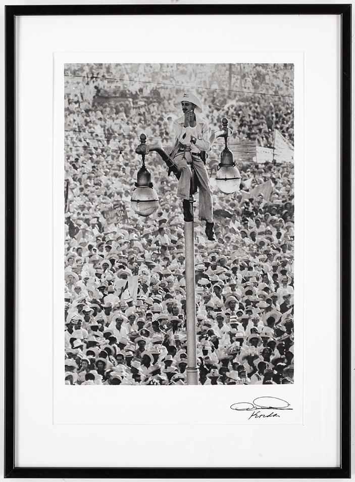 ALBERTO KORDA (KUBA), Sign, Silvergelatinfotografi, bildyta 42 x 29,8 cm.