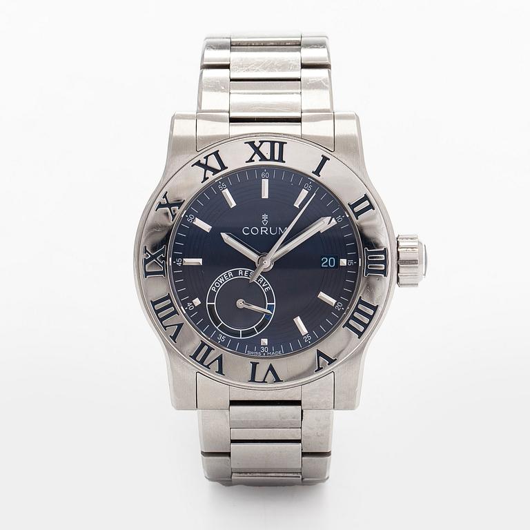 Corum, Romulus, wristwatch, 42 mm.