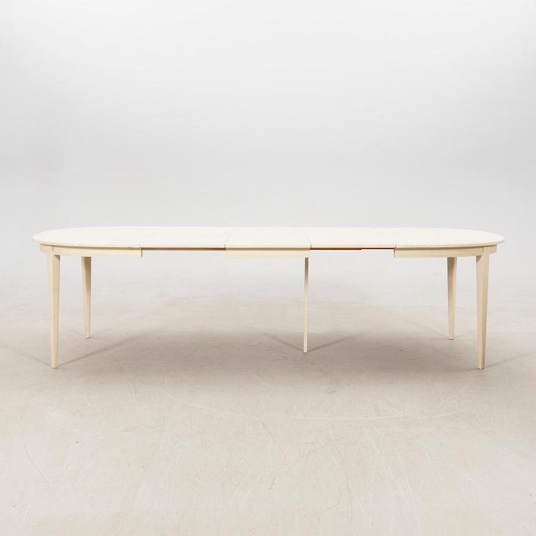 Carl Malmsten, dining table "Herrgården", second half of the 20th century.