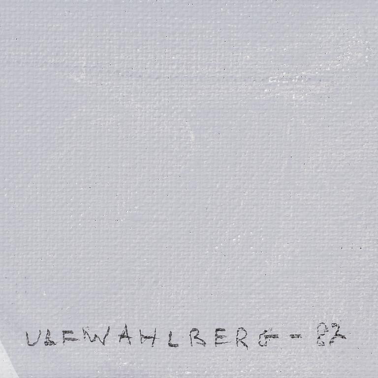 ULF WAHLBERG, olja på duk, signerad.