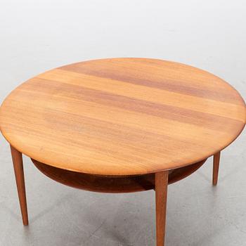 PETER HVIDT & ORLA MØLGAARD NIELSEN, a teak sofa table France & Son Denmark 1950's.