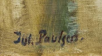 Julius Paulsen, Morning toilet.