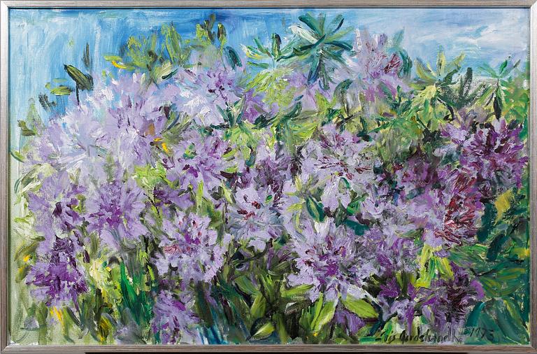 IRIS NORDSTRANDH, olja på duk, signerad och daterad 1973.