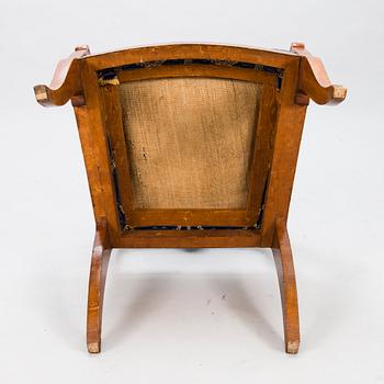 A RUSSIAN BIEDERMEIER CHAIR, ca 1820-1840s.