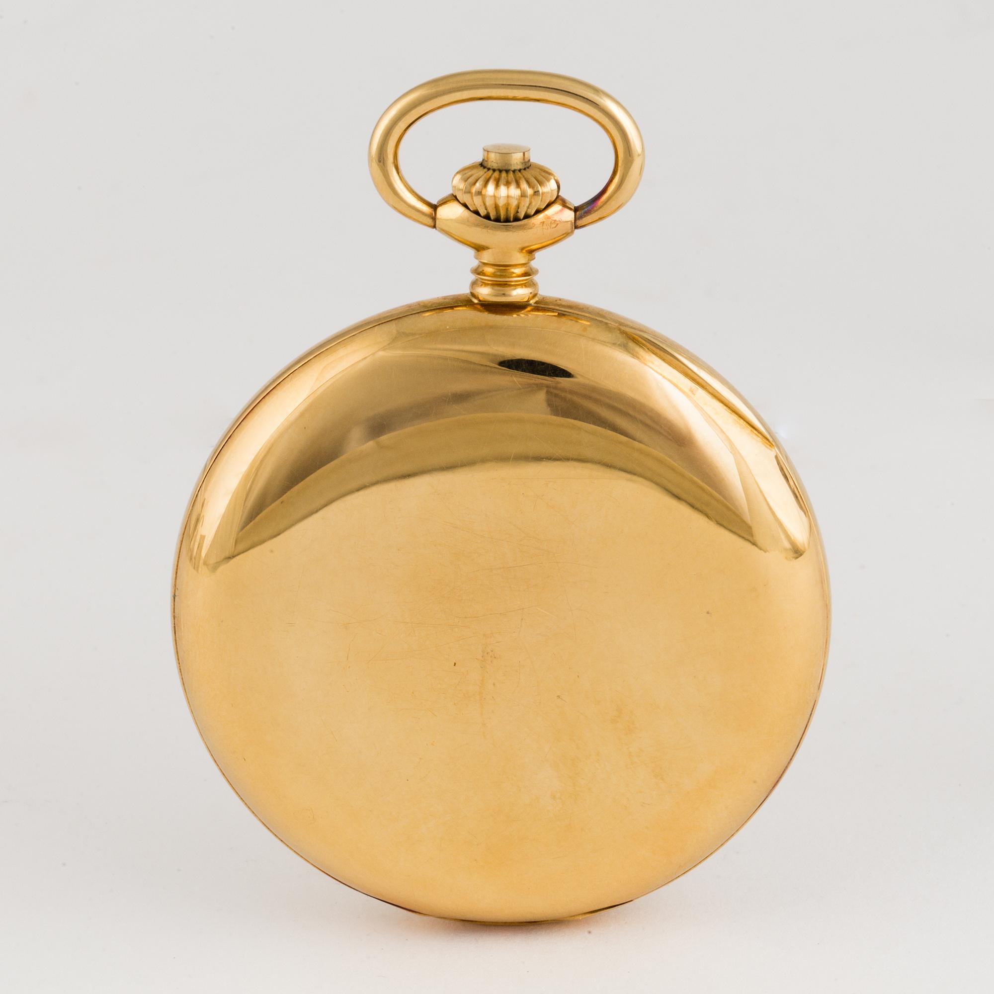 AERO WATCH, Neuchatel, pocket watch, 49,5 mm, hunting case,
