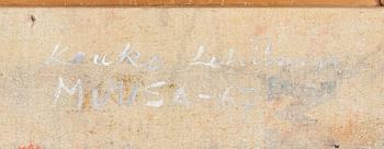 Kauko Lehtinen, oil on canvas, signed and dated-67.