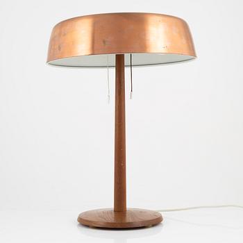 A teak table light, Bergboms, mid 20th Century.