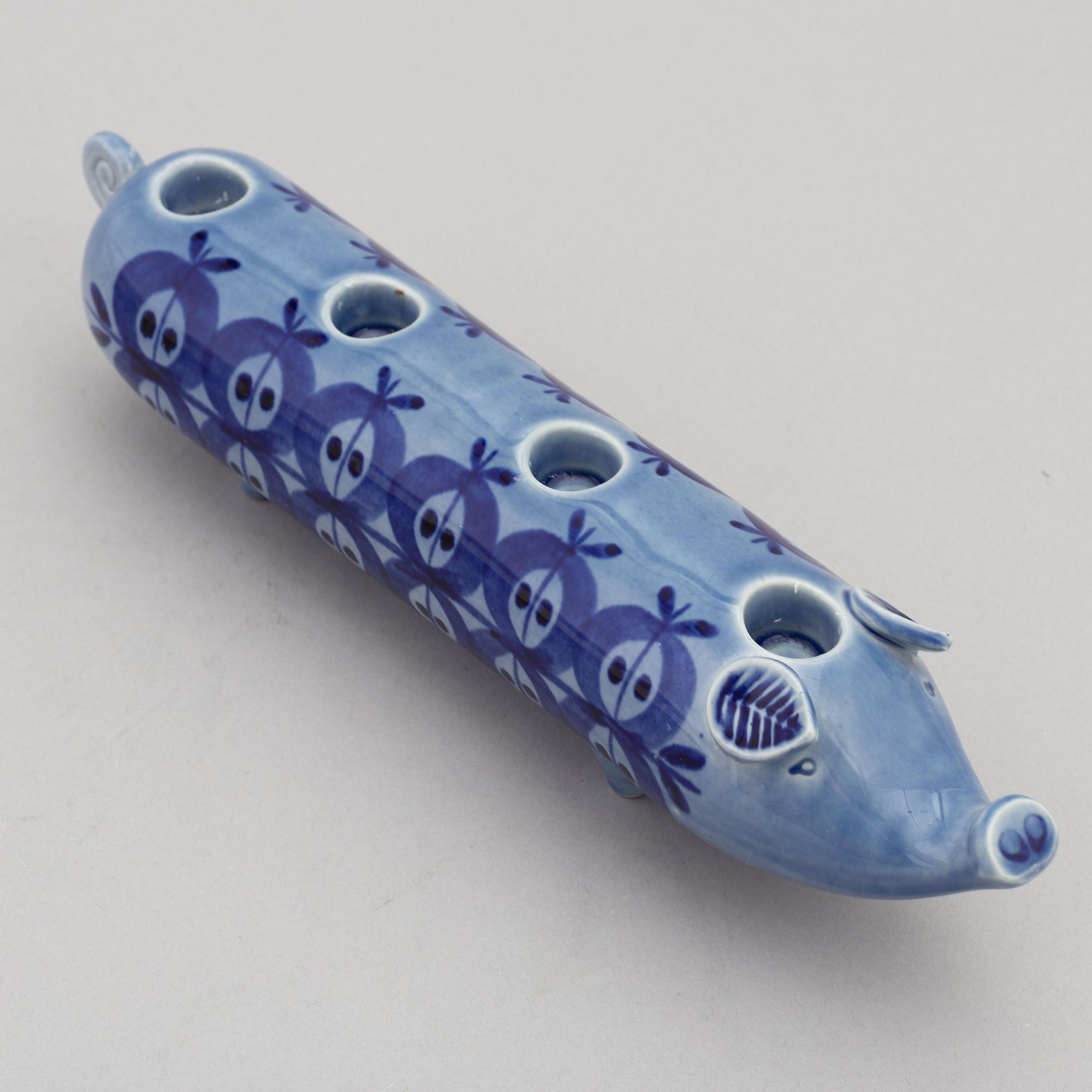 Lisa Larson, a stoneware candle holder from Gustavsberg.