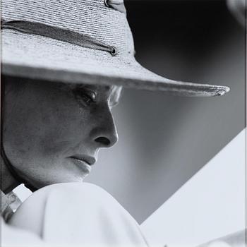 Per-Olow Anderson, "Katharine Hepburn photographed in 1954 in Venice".