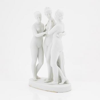 Figurin, parian, 1900-talets andra hälft.