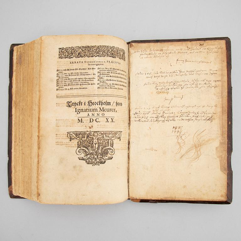 Attractive contemporary binding, a copy acquired from Schroderus.