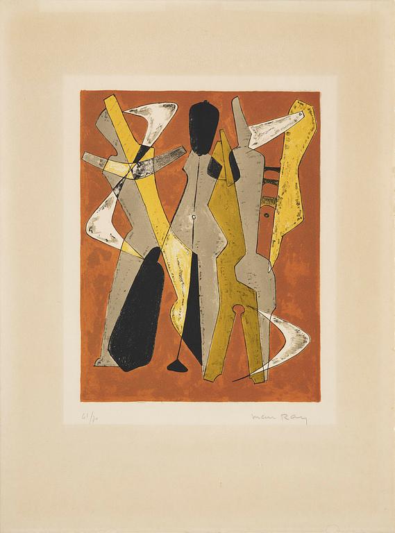 Man Ray, "Promenade".