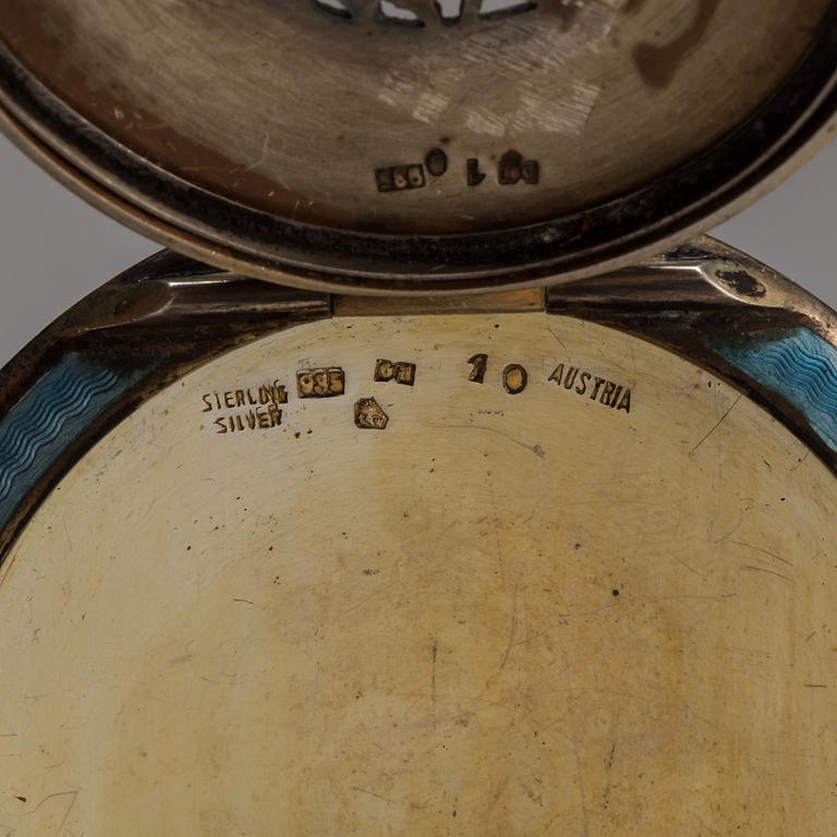 DOSOR, 2 st, silver, Österrike resp Ryssland.