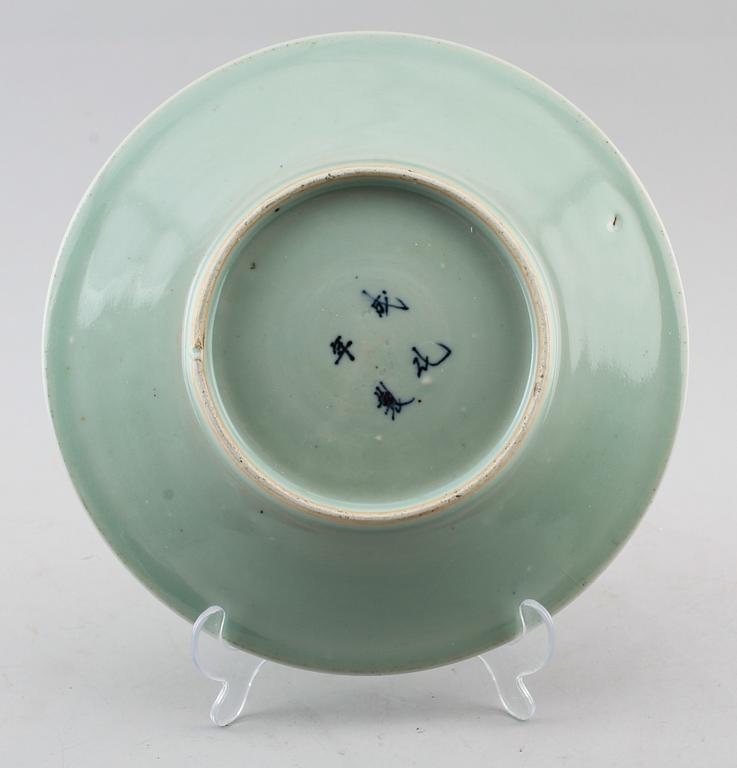 FAT, porslin, Kina, 1800-tal.