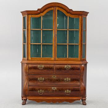 Display cabinet, 20th century, Louis XV style.