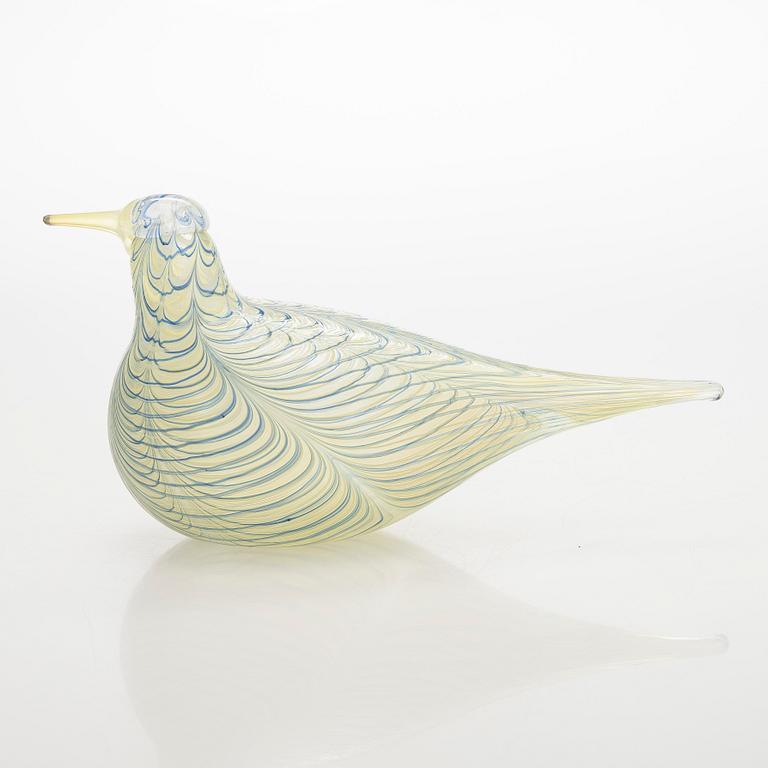 Oiva Toikka, An annual glass bird 'Cloud tern' signed O. Toikka Nuutajärvi 2007.