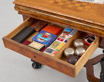A late Baroque games-table, fStockholm, irst half of the 18th century.