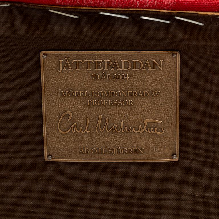Carl Malmsten, fåtölj, "Jättepaddan", O.H. Sjögren, Tranås.