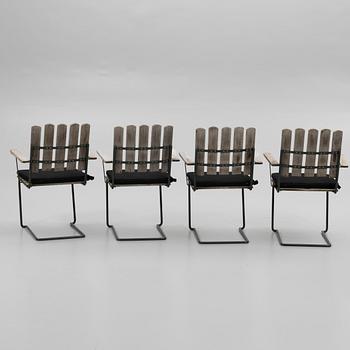 Arthur Lindqvist, Garden group, "A2", 5 pieces, Grythyttan.
