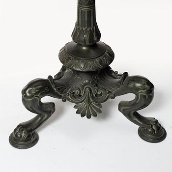 A pair of candelabras, late 19th century.