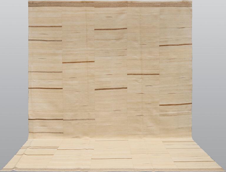 A kilim carpet, ca 368 x 280 cm.