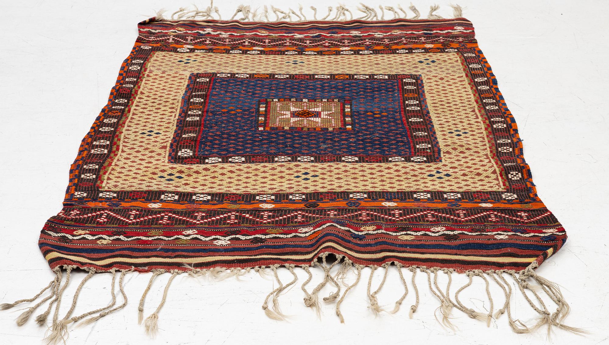 A flat weave textile, Antalya, West Anatolia, c. 164 x 119 cm.