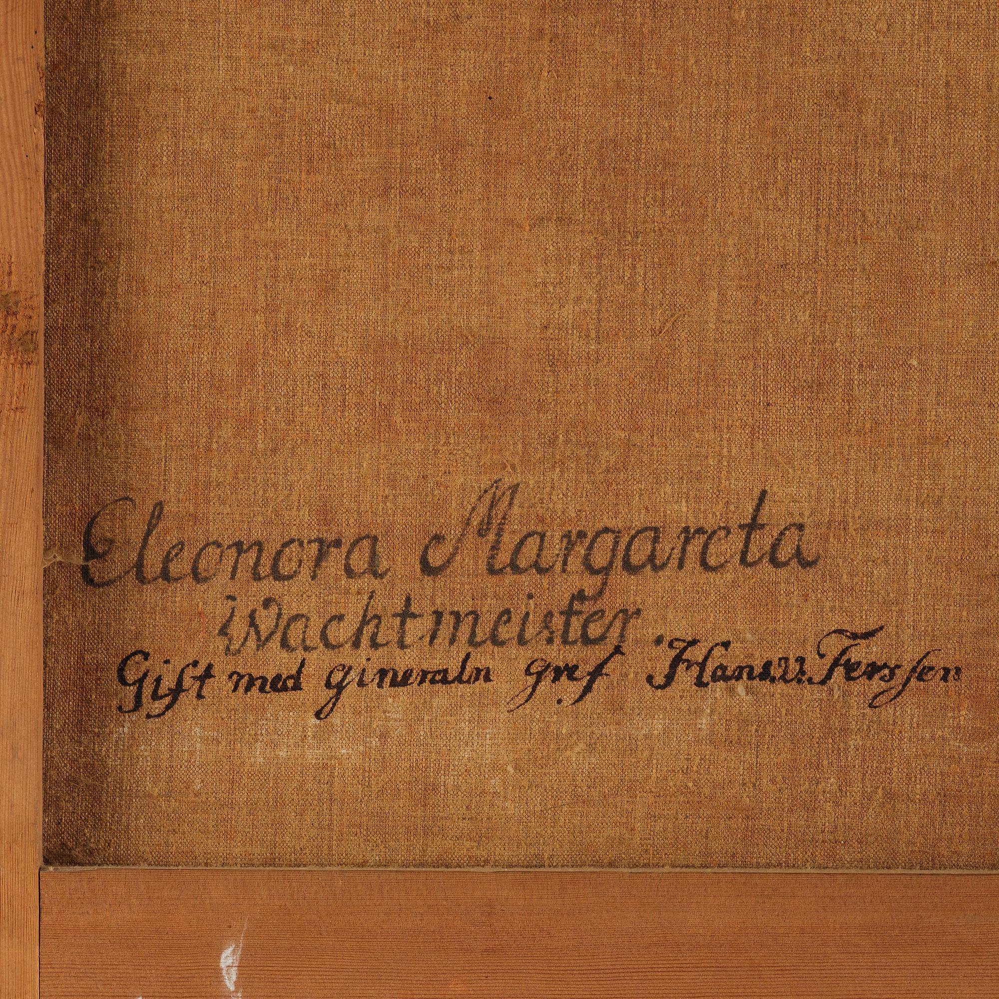 Ulrica Fredrica Pasch, "Eleonora Margareta Wachtmeister af Mälsåker" (1684-1748) (married von Fersen).