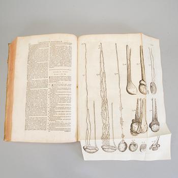 BOOKS, Daniel LE CLERC & Iacbous MANGETUS, Bibliotecha Anatomica Theasaurus, Chovet, Geneve, 1685.